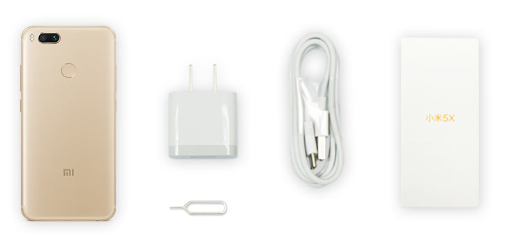 小米5X 全网通 4GB+64GB 金色 移动联通电信