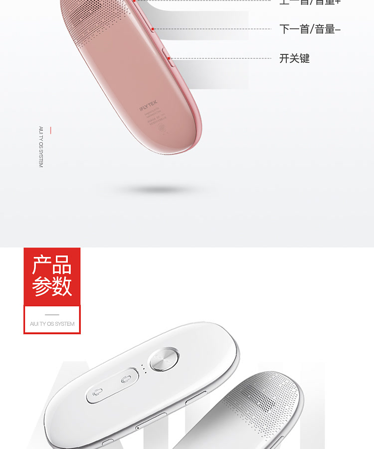 科大讯飞(iFLYTEK)译呗翻译机TYFY1英语口语